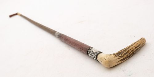Unusual Victorian Childs Riding Crop - London 1894