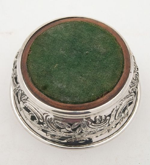 Fabulous Victorian Irish Style Silver Coaster - London 1895