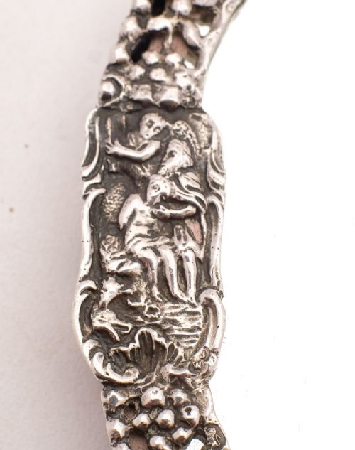 Wonderful Victorian Silver Hand Mirror - London 1880