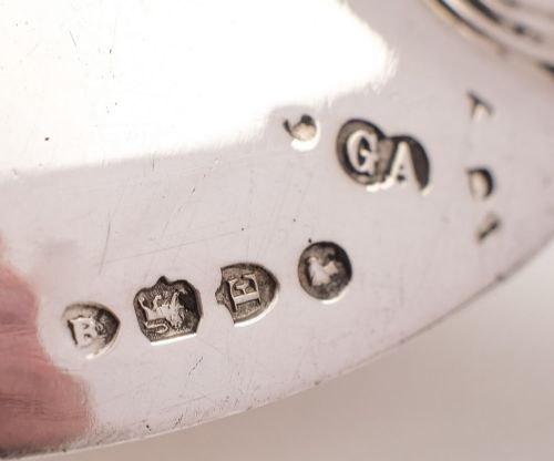 Nice Victorian Silver Kings Pattern Caddie Spoon - London 1880