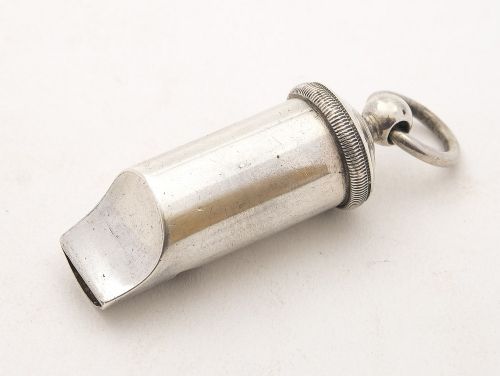 Nice Victorian Silver Whistle - Birmingham 1878