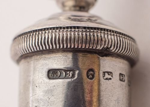 Nice Victorian Silver Whistle - Birmingham 1878