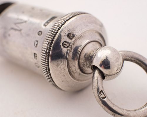 Nice Victorian Silver Whistle - Birmingham 1878