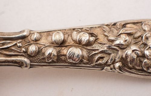 Gorgeous American Silver Tea Strainer - circa 1900