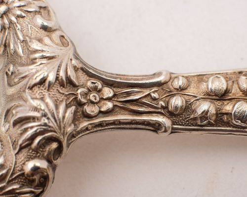 Gorgeous American Silver Tea Strainer - circa 1900
