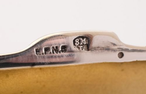 Edwardian Silver Plated Cigar Case - circa 1905