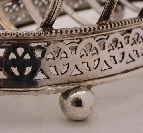 Nice Edwardian Silver Plated Toast Rack - circa 1905