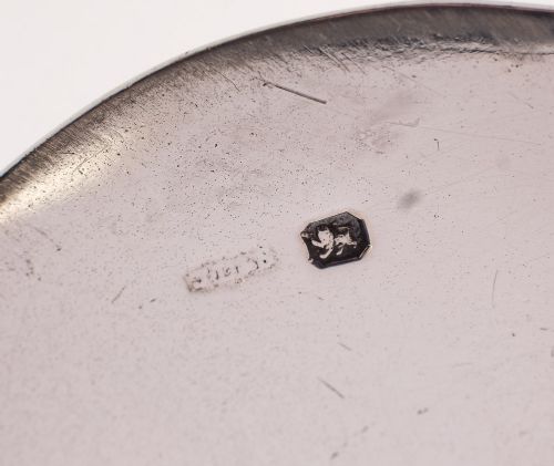 Fabulous Drum Shaped Silver Mustard Pot - Sheffield 1896