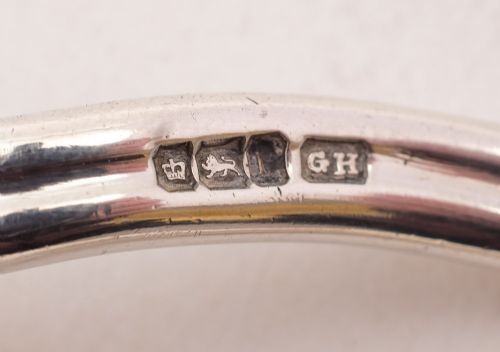 Lovely Pair Edwardian Silver Grape Scissors - Sheffield 1903