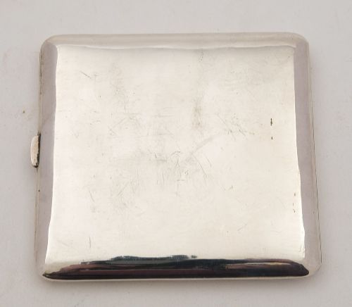 Nice Japanese Silver Cigarette Case - circa 1930