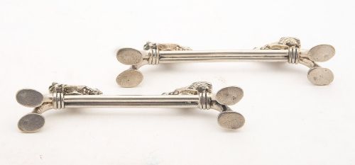 Unusual Pair Victorian Knife Rests - circa 1890