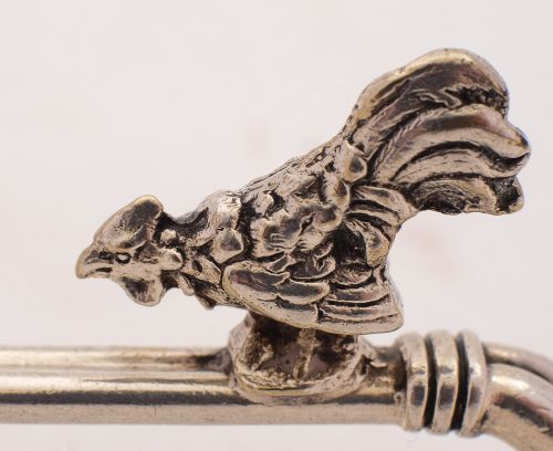 Unusual Pair Victorian Knife Rests - circa 1890