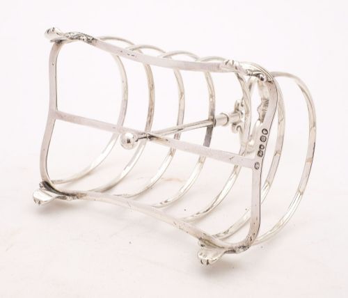 Fabulous Victorian Silver Toast Rack - London 1851