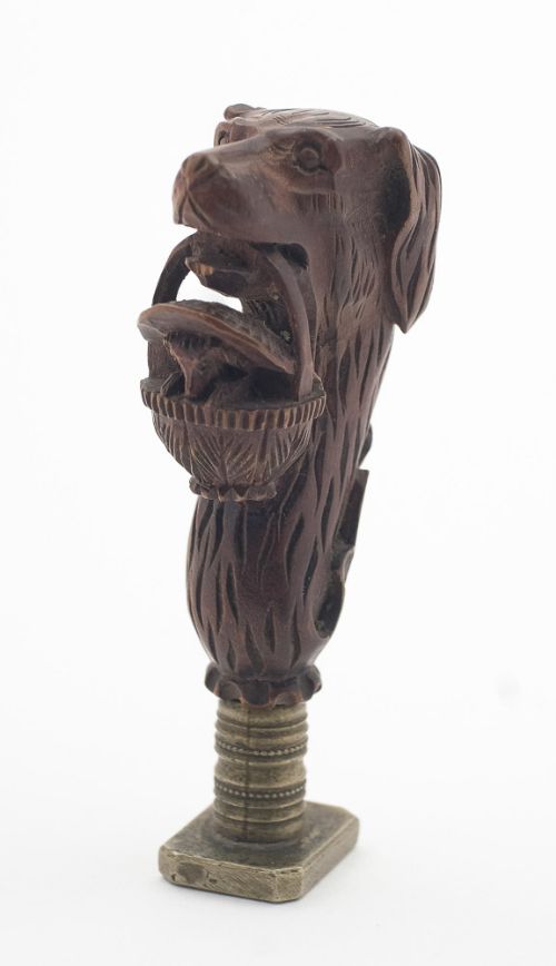 Fabulous Black Forest Seal - circa 1900