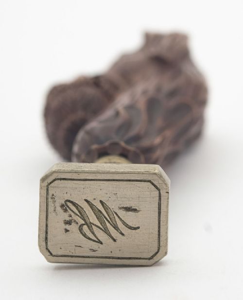 Fabulous Black Forest Seal - circa 1900