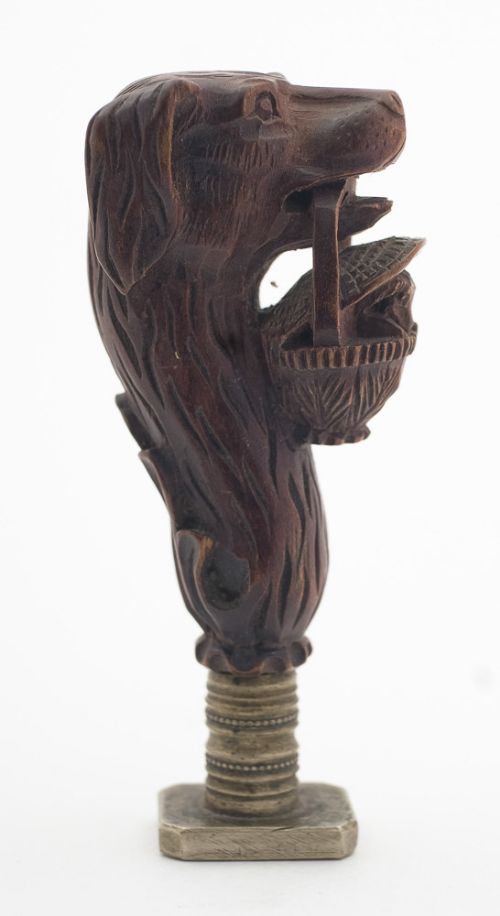 Fabulous Black Forest Seal - circa 1900