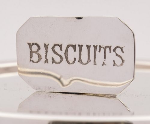 Lovely Edwardian Mahogany Biscuit Box/ Cookie Jar - circa 1905