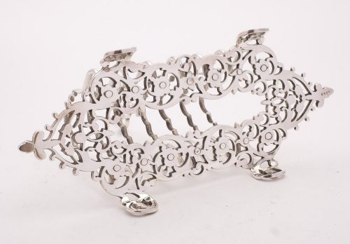 Nice Victorian Silver Plated Toast Rack - circa 1880