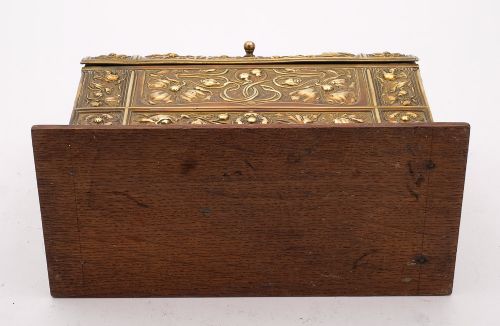 Good English Art Noveau Edwardian Document Box - circa 1905