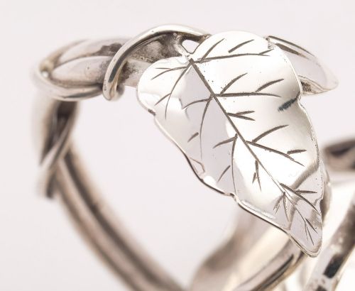 Unusual Victorian Silver Plated Leaf Toast Rack Circa 1890