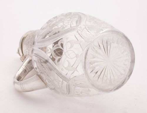 Fabulous Victorian Silver Plated Claret Jug Circa 1880