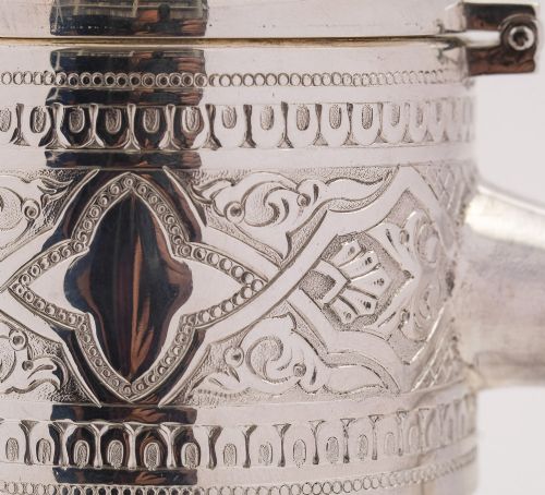 Fabulous Victorian Silver Plated Claret Jug Circa 1880