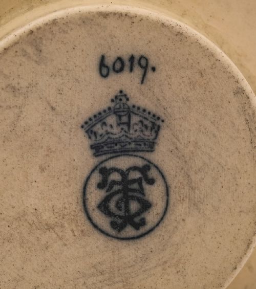 Nice Victorian Silver Plated & China Ink Stand Circa 1890