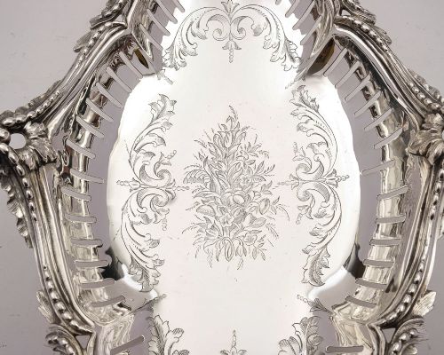 Magnificent Victorian Silver Plated Serving Dish Circa 1880