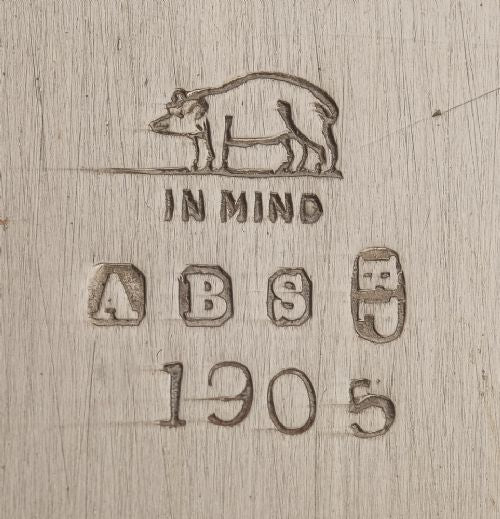 Wonderful Victorian Silver Plated Tray Circa 1890