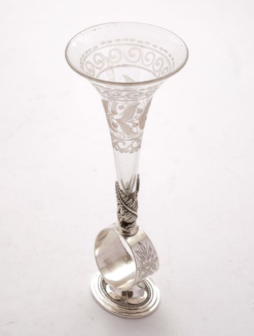 Unusual Victorian Napkin Holder Circa 1890