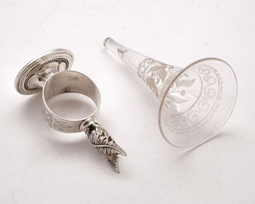 Unusual Victorian Napkin Holder Circa 1890