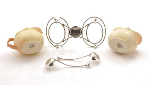 Lovely Worcester China Jug & Bowl in Stand Circa 1905