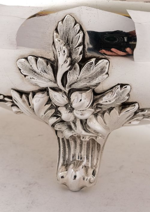 Nice Victorian Silver Plated Serving Dish Circa 1890