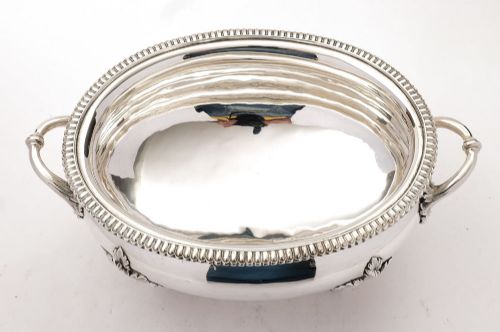 Nice Victorian Silver Plated Serving Dish Circa 1890