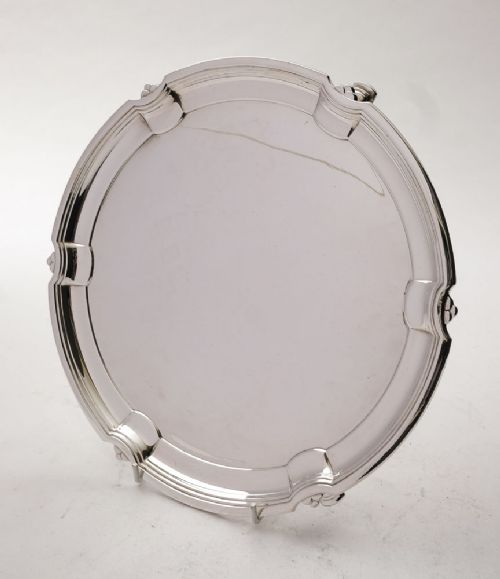 Nice Art Deco Silver Plated Salver/Tray Circa 1930