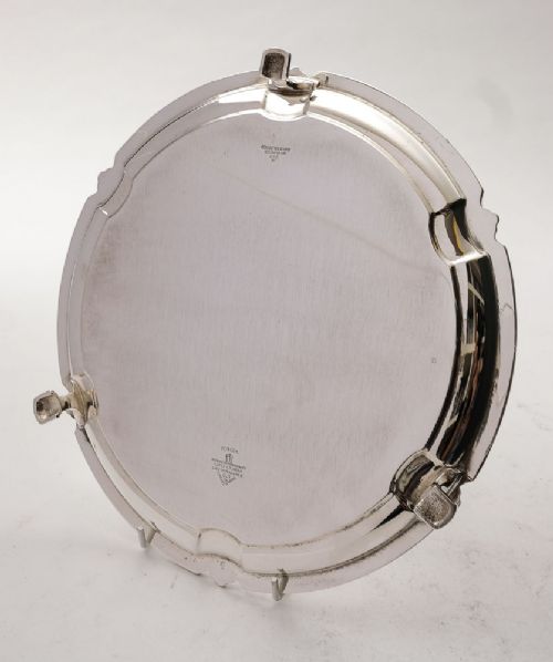 Nice Art Deco Silver Plated Salver/Tray Circa 1930