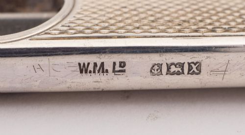 Good Silver Cigar Cutter & Piercer Birmingham 1962