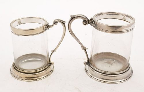 Good Pair of Victorian Tankards Circa 1880