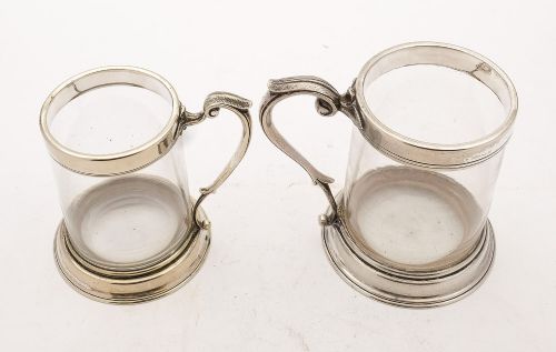 Good Pair of Victorian Tankards Circa 1880