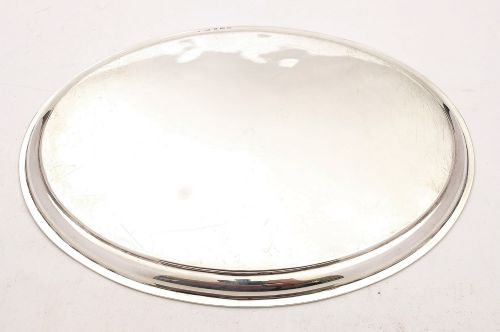 Good English Silver Oval Tray Birmingham 1911