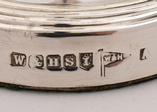 Stunning Pair of Edwardian Silver Plated Candlesticks Circa 1905