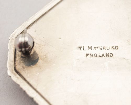 Nice Sterling Silver Picture Brooch Circa 1930