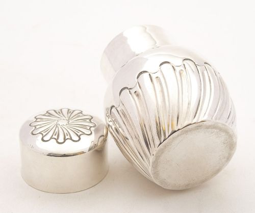 Lovely Edwardian Silver Tea Caddy - Birmingham 1900