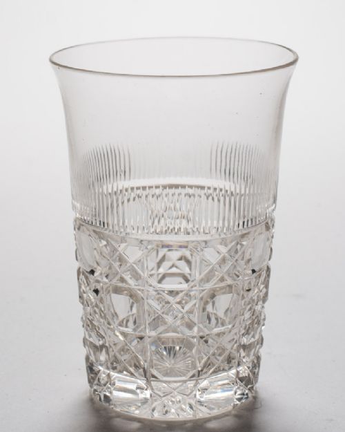 Lovely Set of 6 Edwardian Cut Glass Tumblers Circa 1905