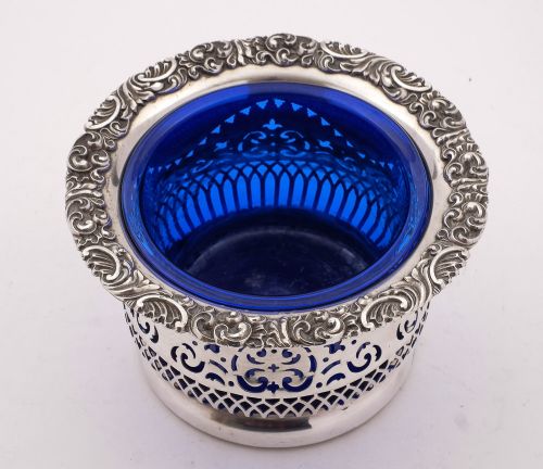 Gorgeous Edwardian Silver Plated Coaster Circa 1905