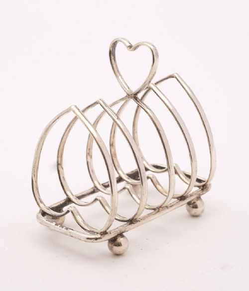 Nice English Silver Toast Rack - Birmingham 1931