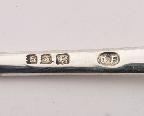A Good English Victorian Silver Christening Set - London 1933