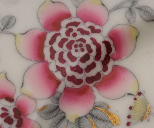 Lovely Pair Worcester China Plates - circa 1830