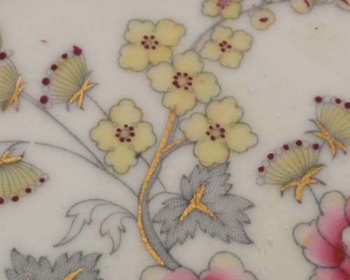 Lovely Pair Worcester China Plates - circa 1830