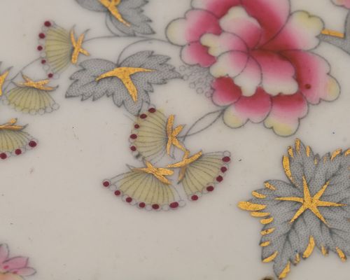 Lovely Pair Worcester China Plates - circa 1830